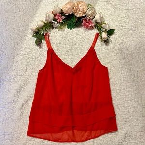 Patterson J. Kincaid Tunic Length Sleeveless Blouse